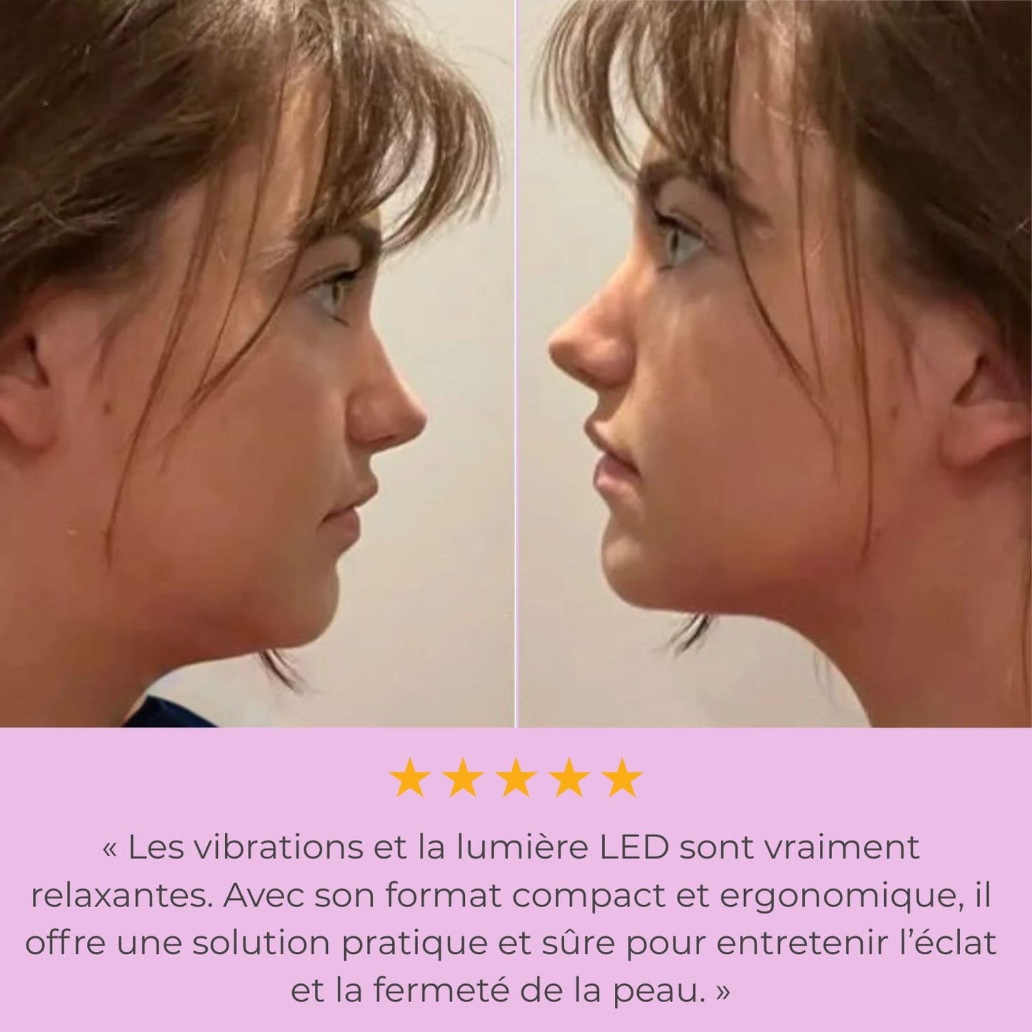 LumiLiFt 7 - Appareil de raffermissement du visage