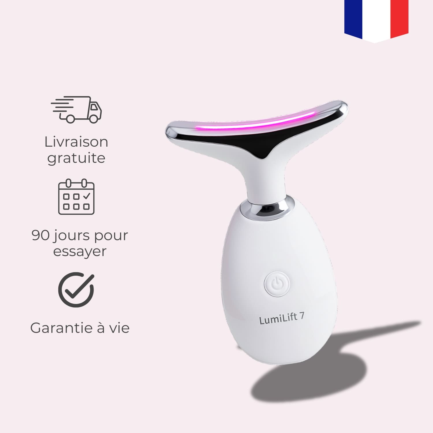 LumiLiFt 7 - Appareil de raffermissement du visage